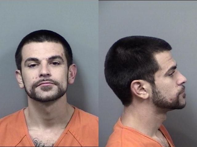 James Talbot III arrested Nov. 18 on a felony charge of possession of a controlled substance and misdemeanor charges of possession with intent to sell a habit-forming drug and drug paraphernalia.